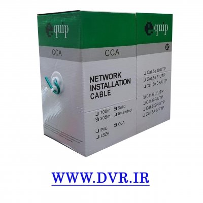 کابل شبکه  CAT6 بسته 305 متری